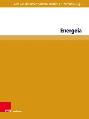 cover image of Energeia